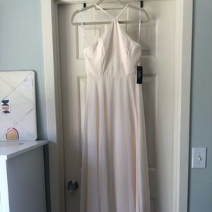Lulus Absolutely Breathtaking Cream Maxi Dress